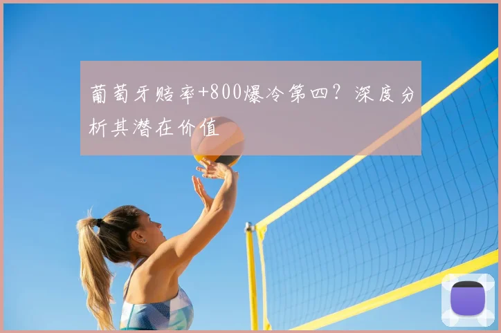 葡萄牙赔率+800爆冷第四？深度分析其潜在价值